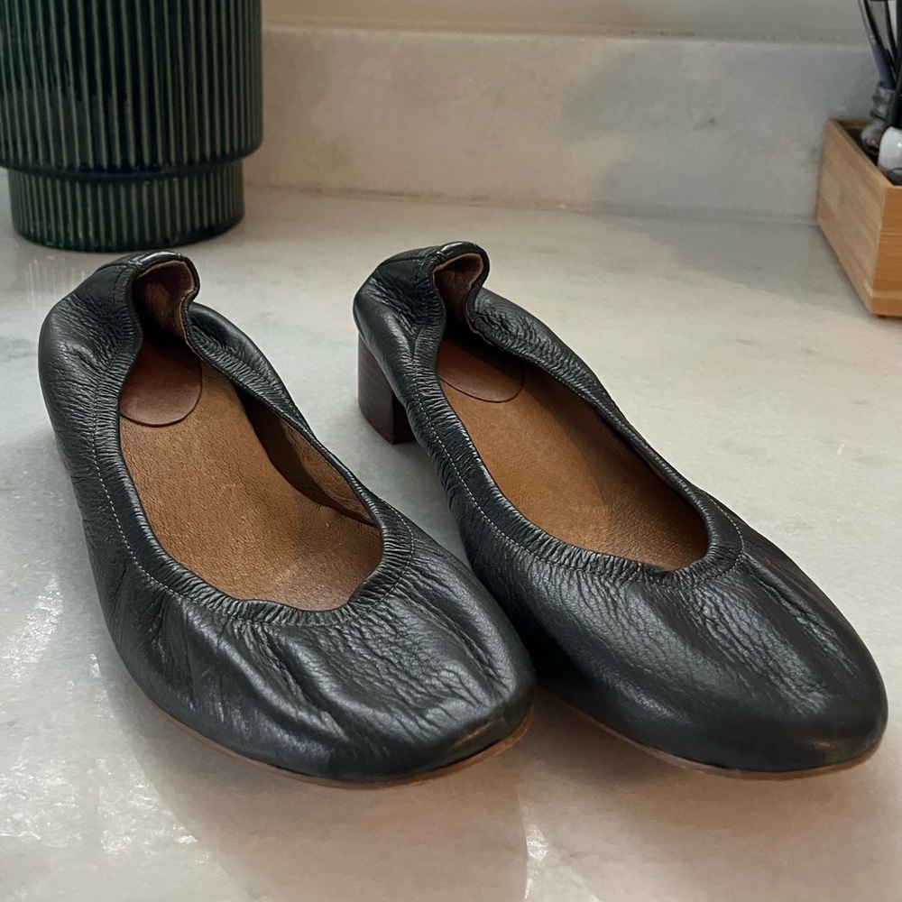Jasper and Jeera Block Heel Ballet’s from Anthropologie